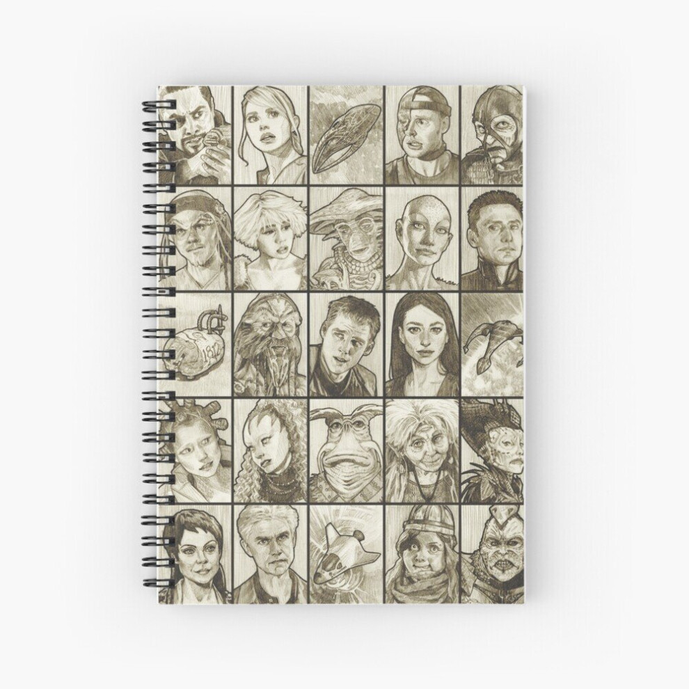 Spiral Notebook Farscape A5 120 Pages-image-OPC-PBVTXGF-NEW