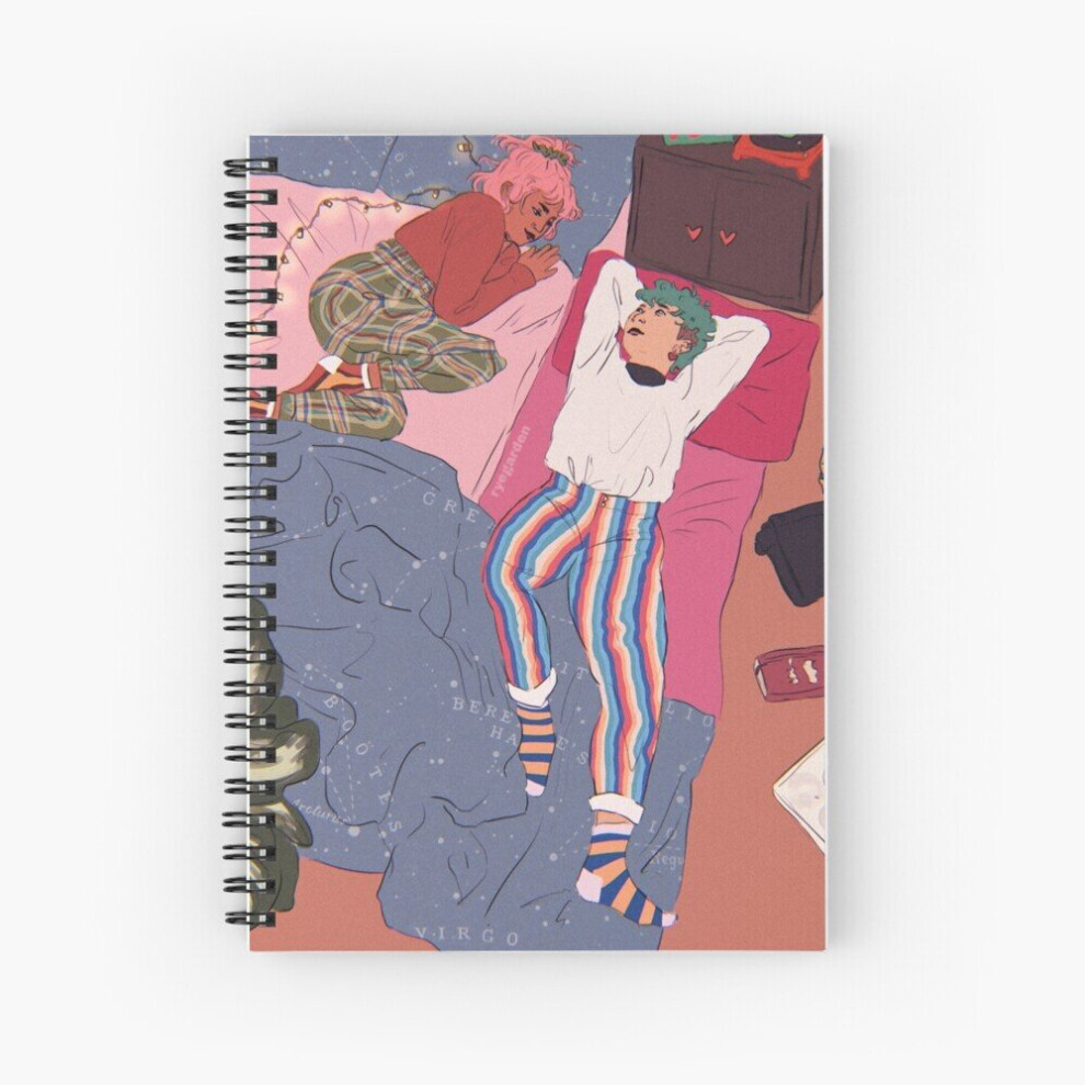 Spiral Notebook bedroom pop A5 120 Pages-image-OPC-PBVTXHP-NEW