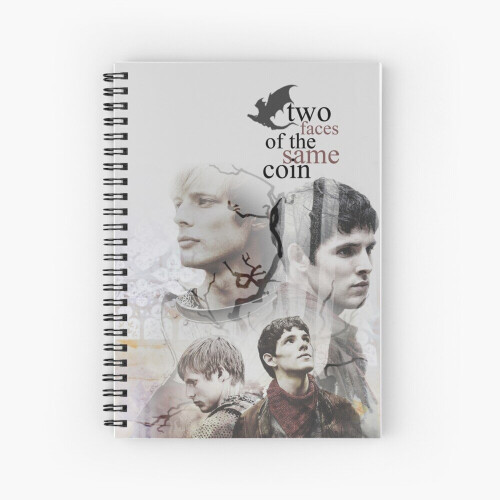 Spiral Notebook Merlin A5 120 Pages