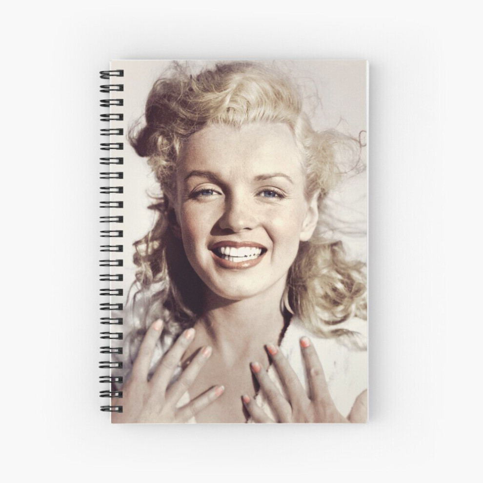 Famgem Spiral Notebook Marilyn Monroe Portrait A5 120 Pages