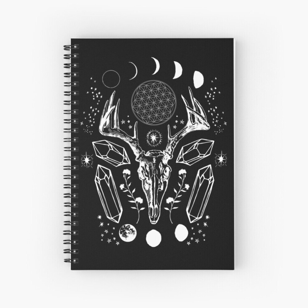 Spiral Notebook Crystal Moon. A5 120 Pages-image-OPC-PBVTVJQ-NEW