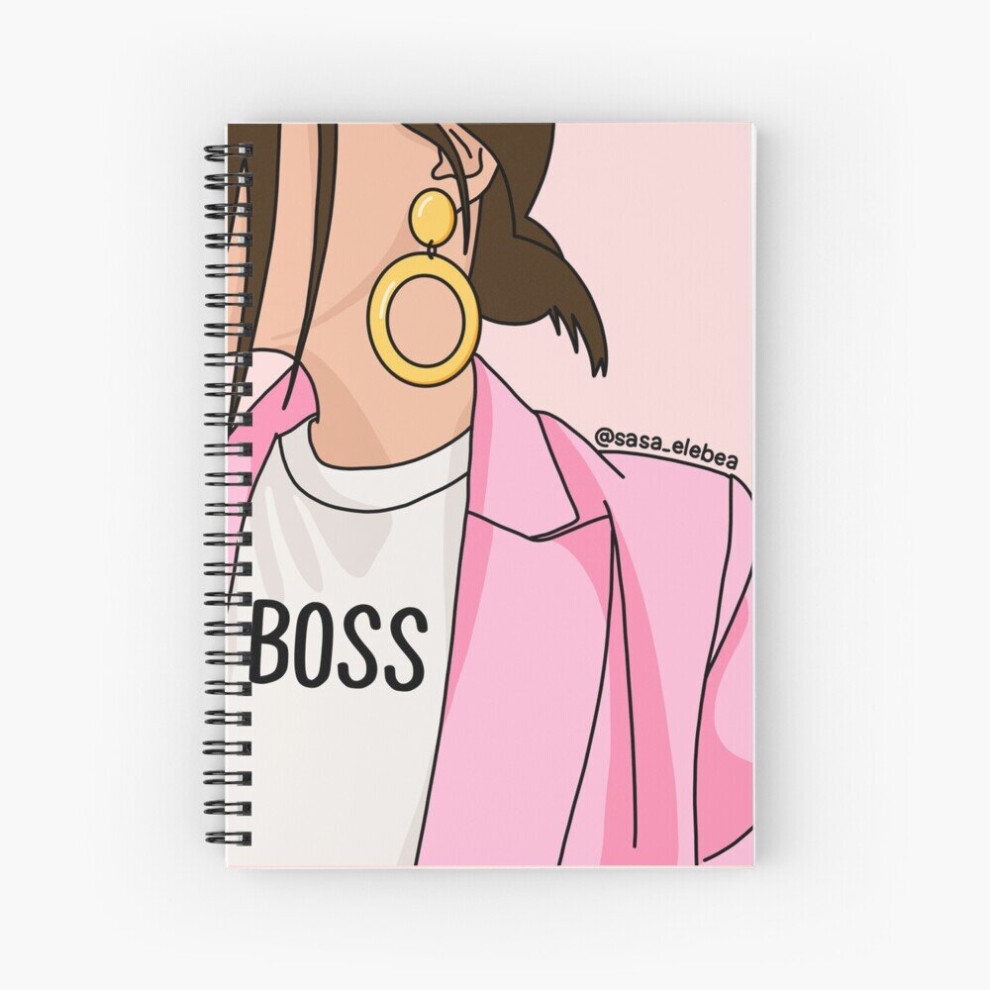 Photos - Notebook Spiral  Boss by Sasa Elebea A5 120 Pages