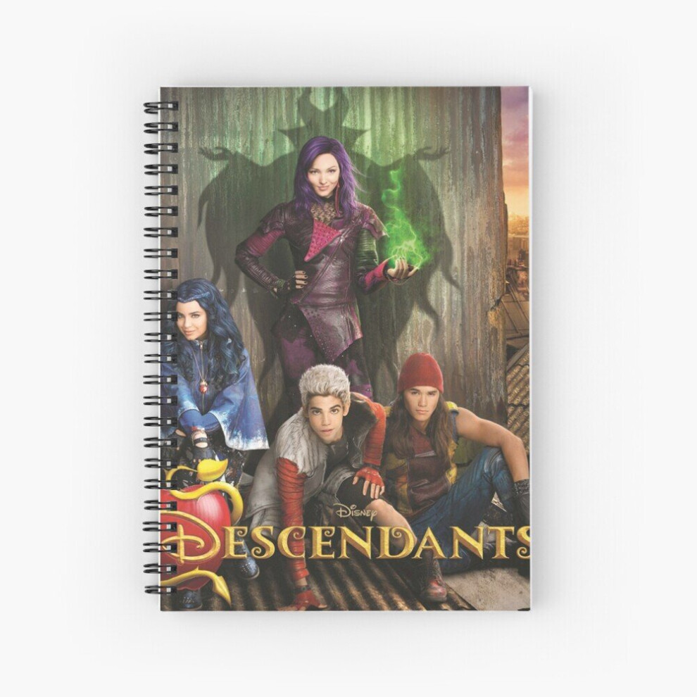 Photos - Notebook Spiral  Descendants A5 120 Pages