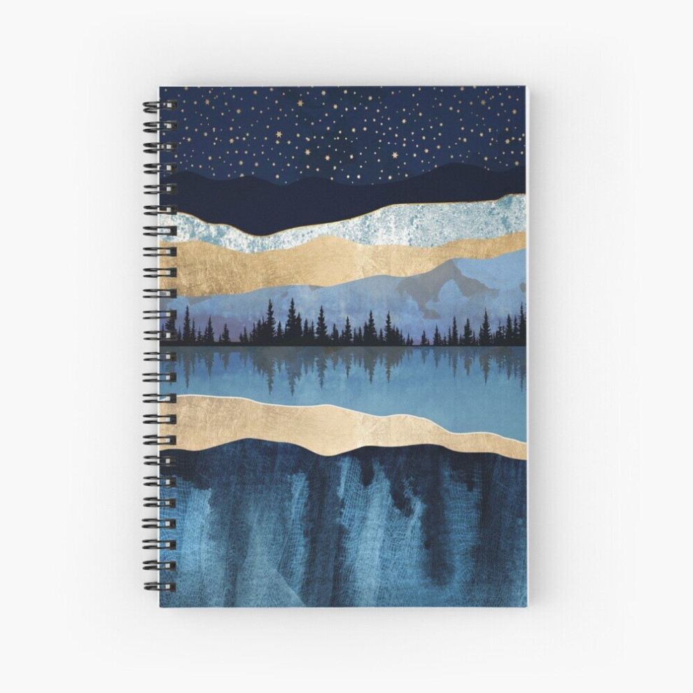 Spiral Notebook Midnight Lake A5 120 Pages-image-OPC-PBVV2GN-NEW