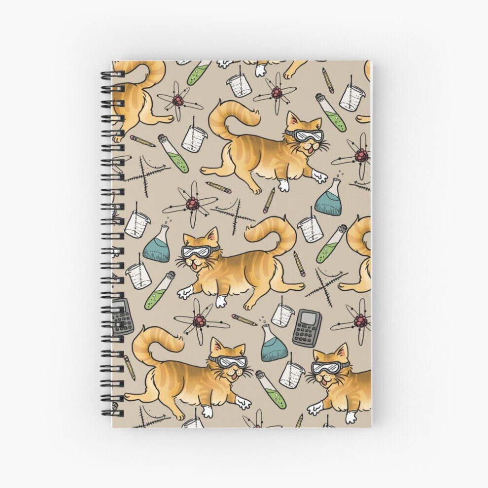 Photos - Notebook Spiral  STEM Cats A5 120 Pages