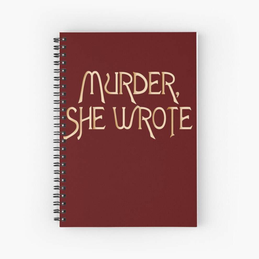 Photos - Notebook Spiral Murder, She Wrote A5 120 Pages