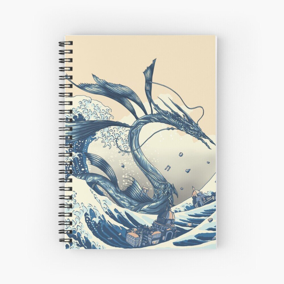 Spiral Notebook The Great Wave off Altissia A5 120 Pages-image-OPC-PBVV57G-NEW