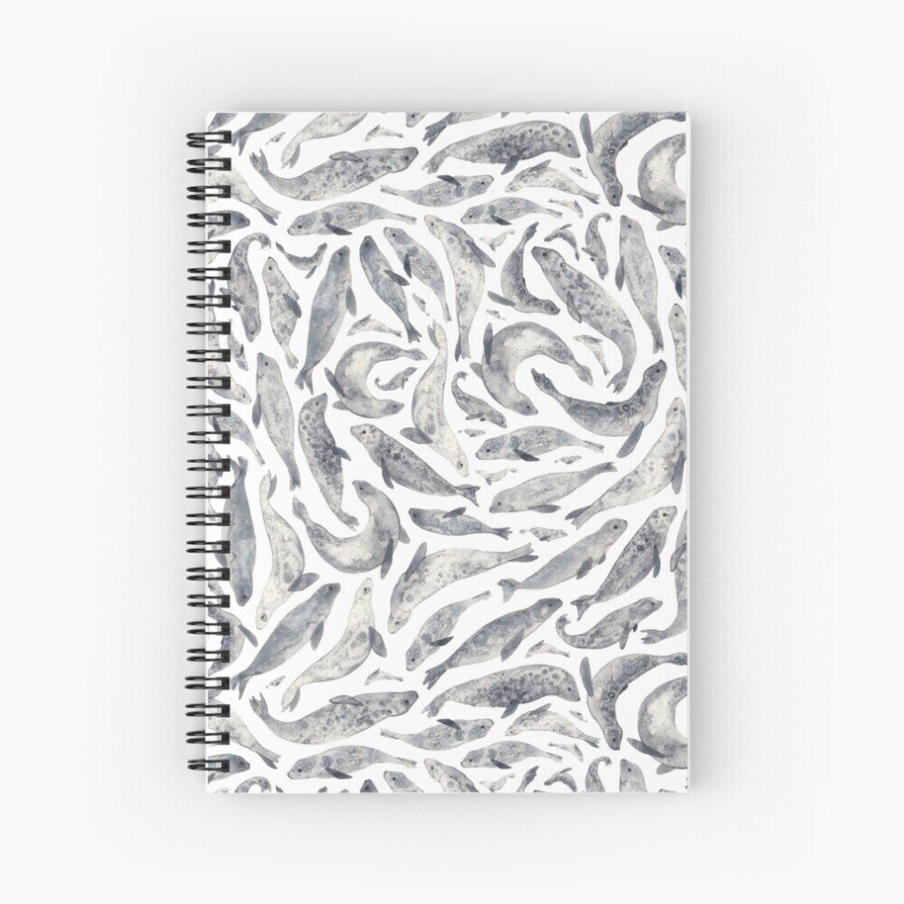 Photos - Notebook Spiral  Seals and Sealions A5 120 Pages