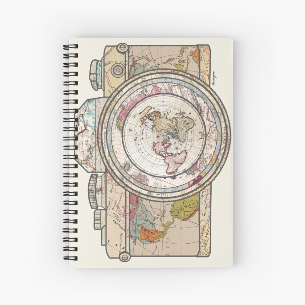 Spiral Notebook Travel A5 120 Pages-image-OPC-PBVTXZR-NEW