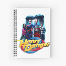 Spiral Notebook Henry Danger Control Room A5 120 Pages