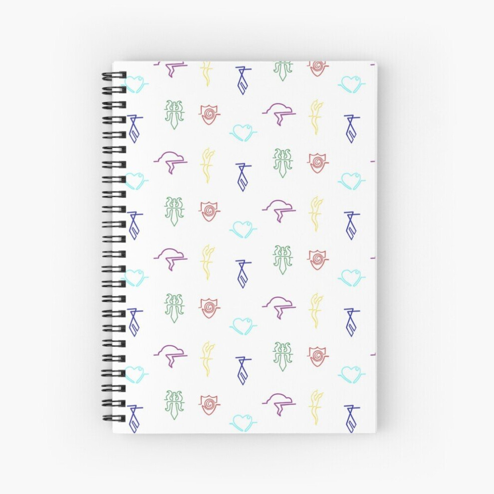 Spiral Notebook Sanders Sides Emblems Pack A5 120 Pages-image-OPC-PBVV62F-NEW