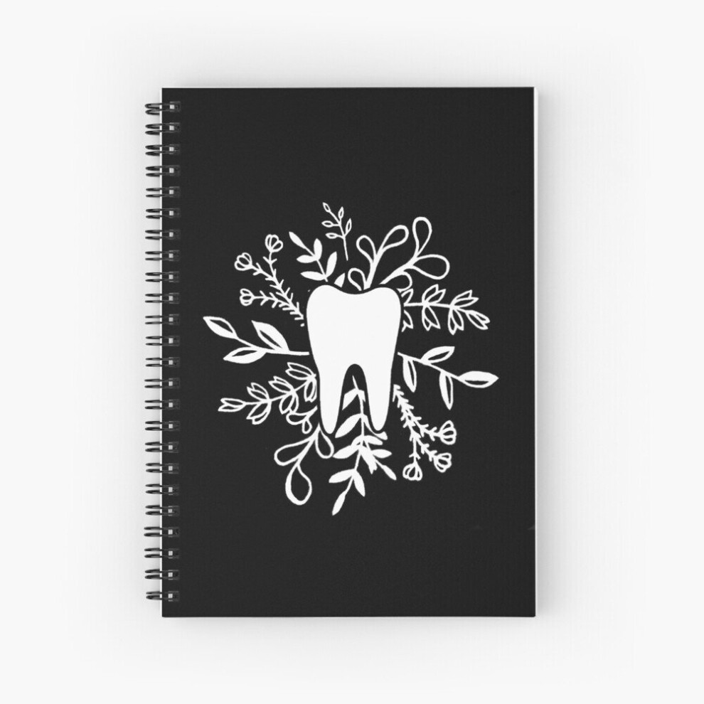 Spiral Notebook Dental Teeth Dentist Gift Dental Hygienist Gift Dentistry  A5 120 Pages-image-OPC-PBVV6SD-NEW