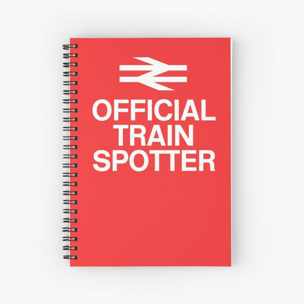 Famgem Spiral Notebook Official Trainspotter A5 120 Pages