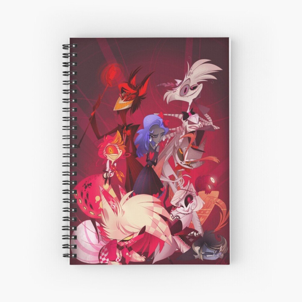 Photos - Notebook Spiral   Hazbin Hotel Cast A5 120 Pages(Original)