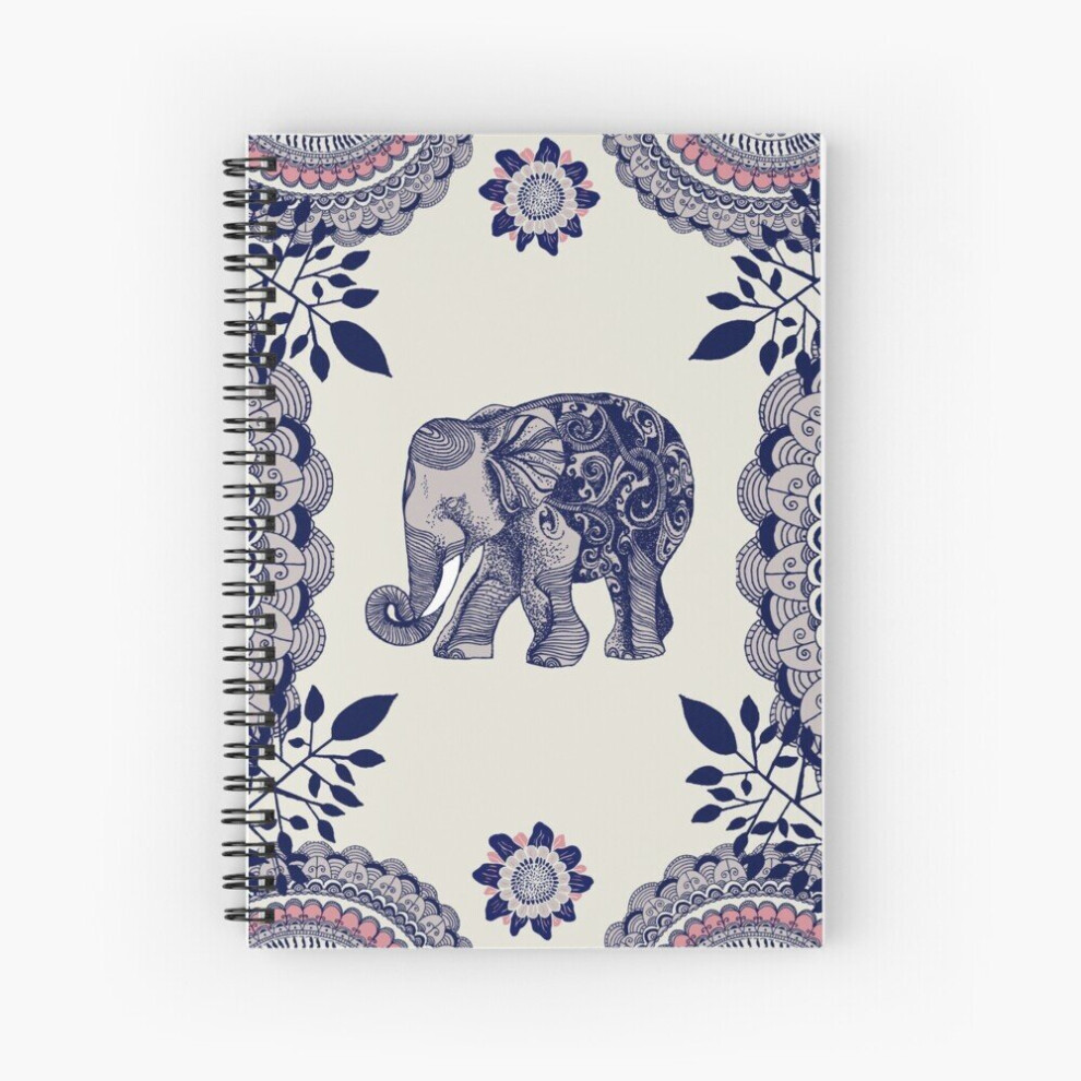 Spiral Notebook Prettyk Elephant  A5 120 Pages-image-OPC-PBVV7HP-NEW