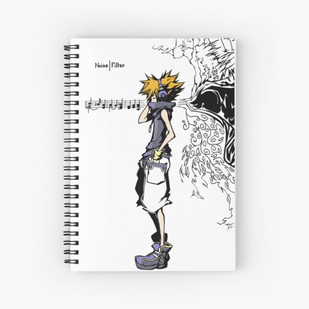 Spiral Notebook The World Ends With You - Neku A5 120 Pages-image-OPC-PBVV7JP-NEW