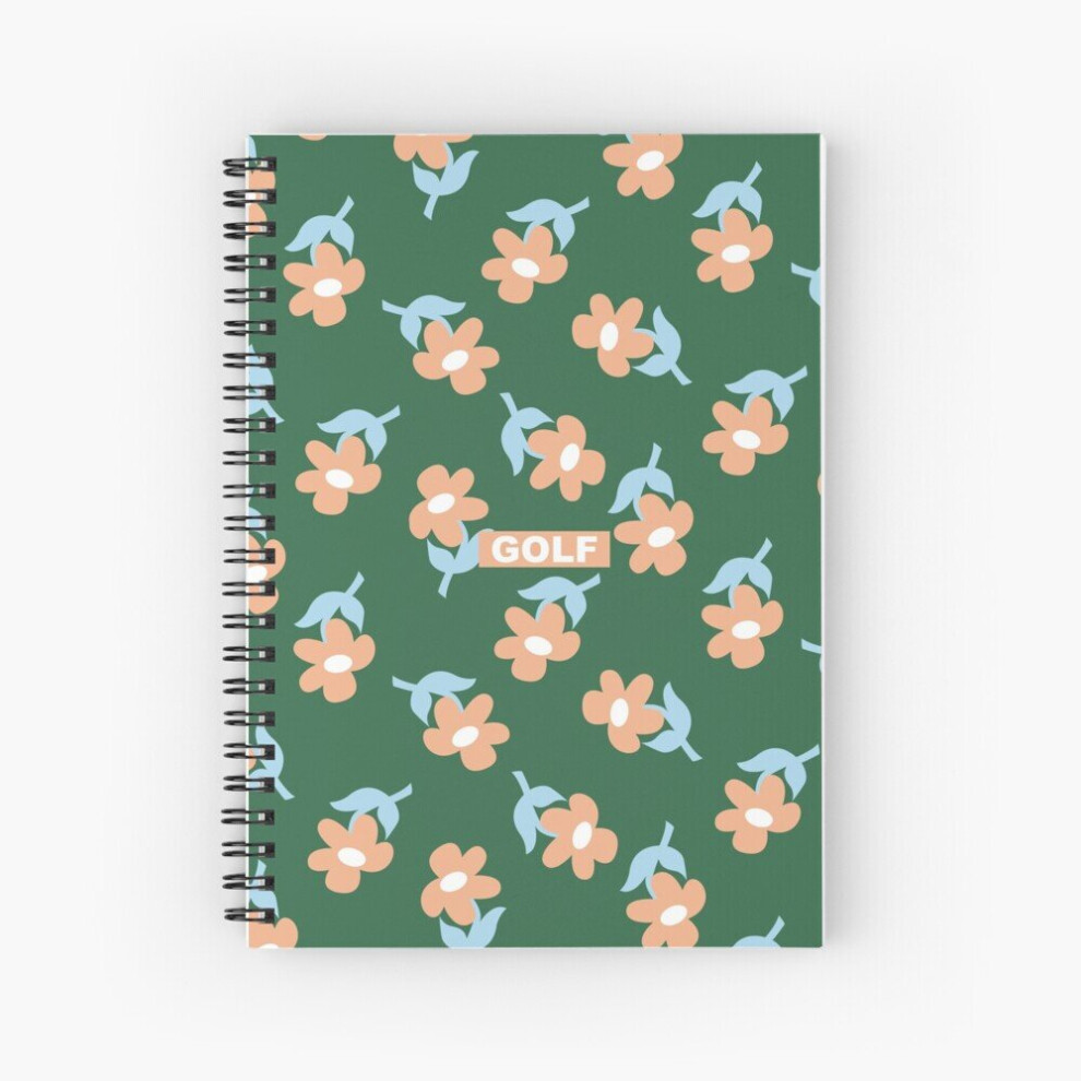 Spiral Notebook Flowers GOLF Tyler The Creator A5 120 Pages-image-OPC-PBVV7TP-NEW