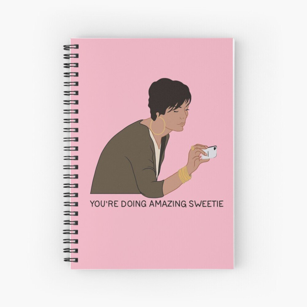 Spiral Notebook You're Doing Amazing, Sweetie A5 120 Pages-image-OPC-PBVV8DP-NEW