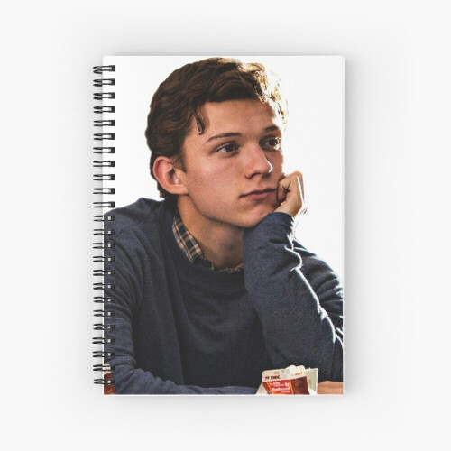 Spiral Notebook tom holland  A5 120 Pages