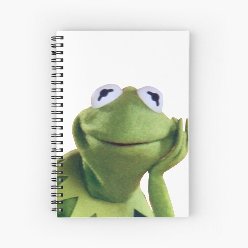 Spiral Notebook Kermit A5 120 Pages