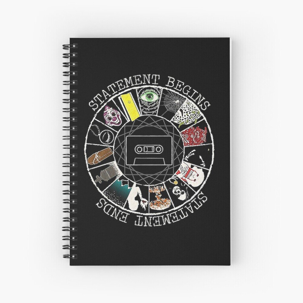 Spiral Notebook THE MAGNUS ARCHIVES A5 120 Pages-image-OPC-PBVV9BX-NEW