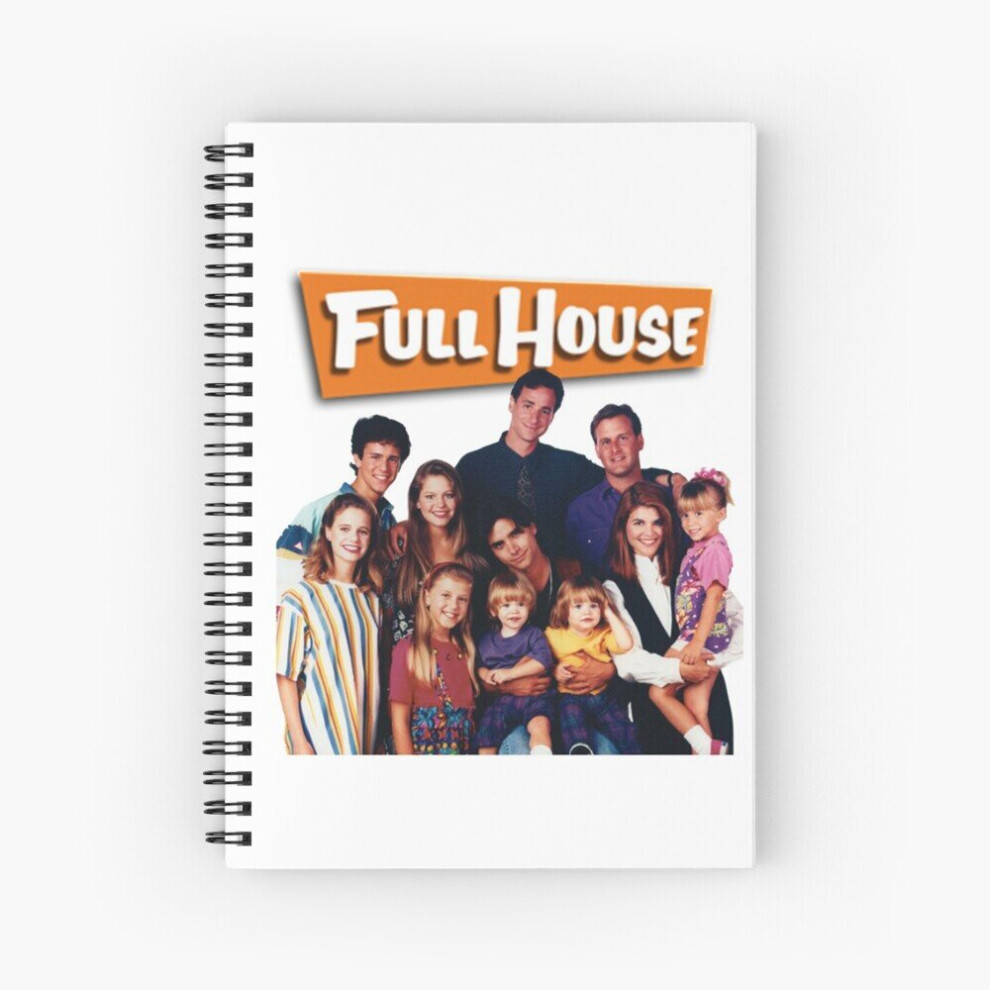 Spiral Notebook full house cast A5 120 Pages-image-OPC-PBVV9QY-NEW