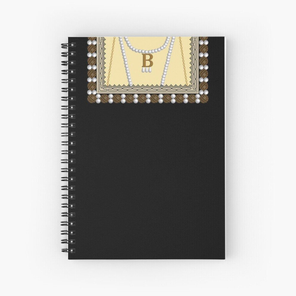 Spiral Notebook Anne Boleyn Gown  A5 120 Pages
