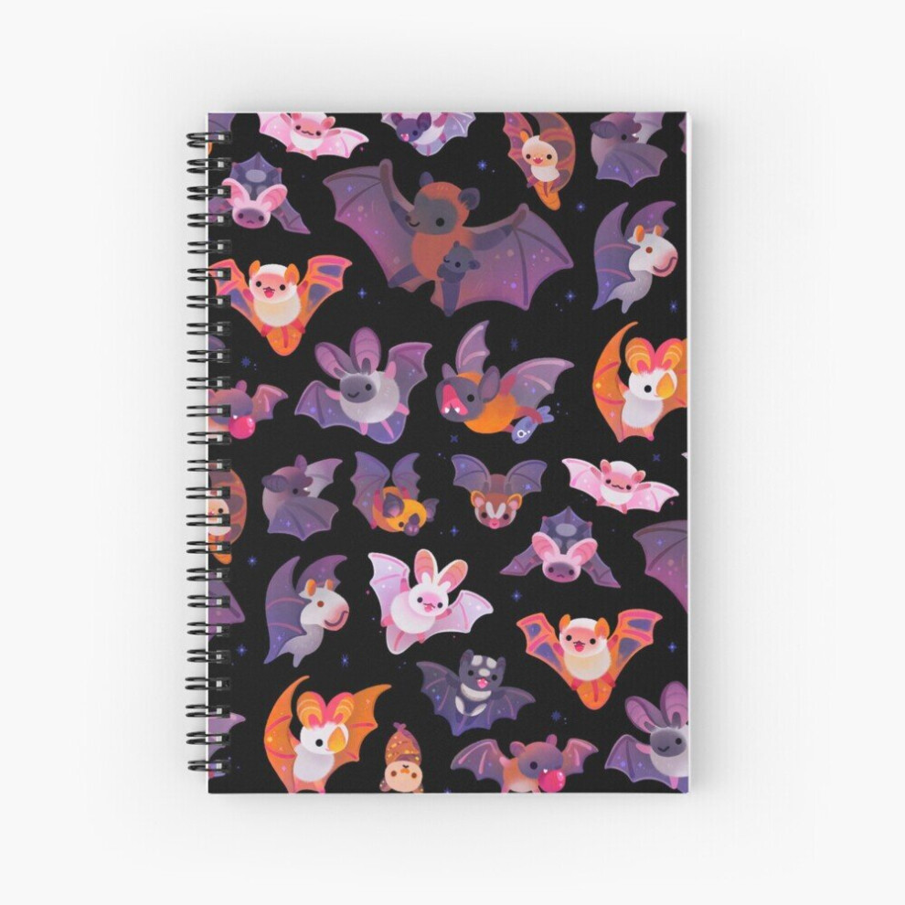 Famgem Spiral Notebook Bat A5 120 Pages