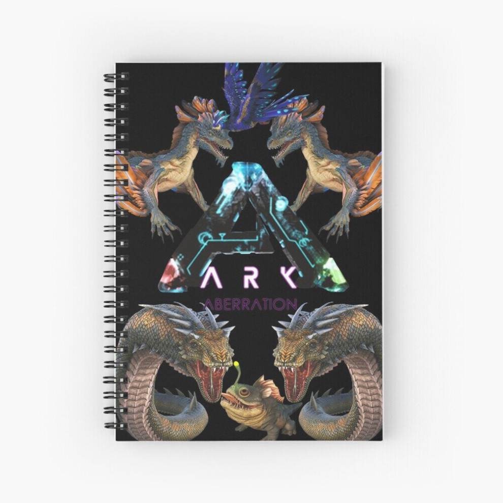 Spiral Notebook Ark Survival evolved Aberration  A5 120 Pages