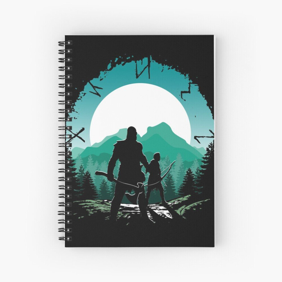 Spiral Notebook Kratos and son A5 120 Pages-image-OPC-PBVVB72-NEW