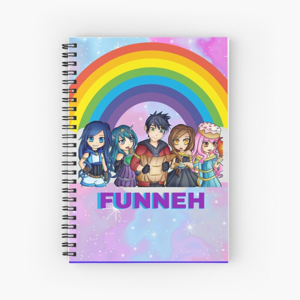 Spiral Notebook Itsfunneh krew  game A5 120 Pages-image-OPC-PBVVB7M-NEW