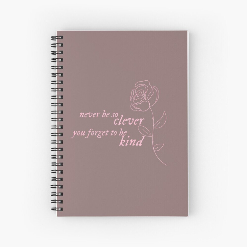 Spiral Notebook Marjorie - never be so clever A5 120 Pages-image-OPC-PBVVCKX-NEW