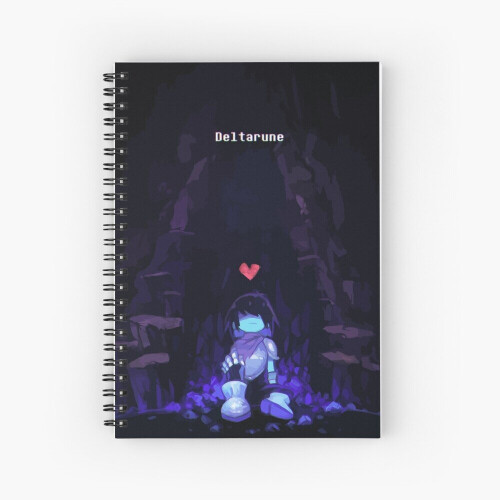 Spiral Notebook Deltarune - Kris A5 120 Pages