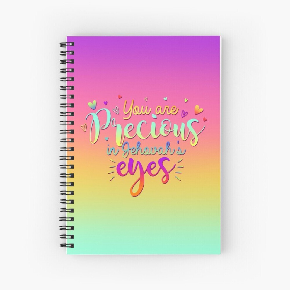 Photos - Notebook Spiral  You Are Precious In Jehovah's Eyes A5 120 Pages