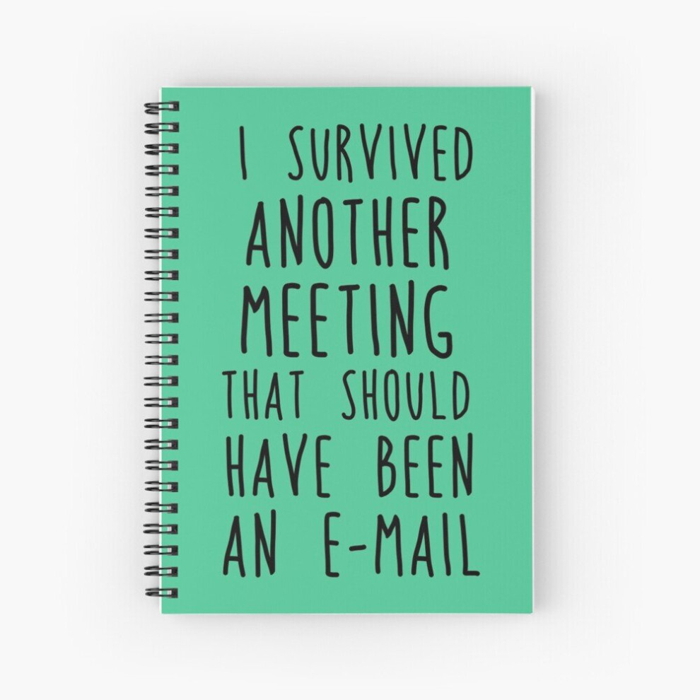 Photos - Notebook Spiral Another meeting A5 120 Pages