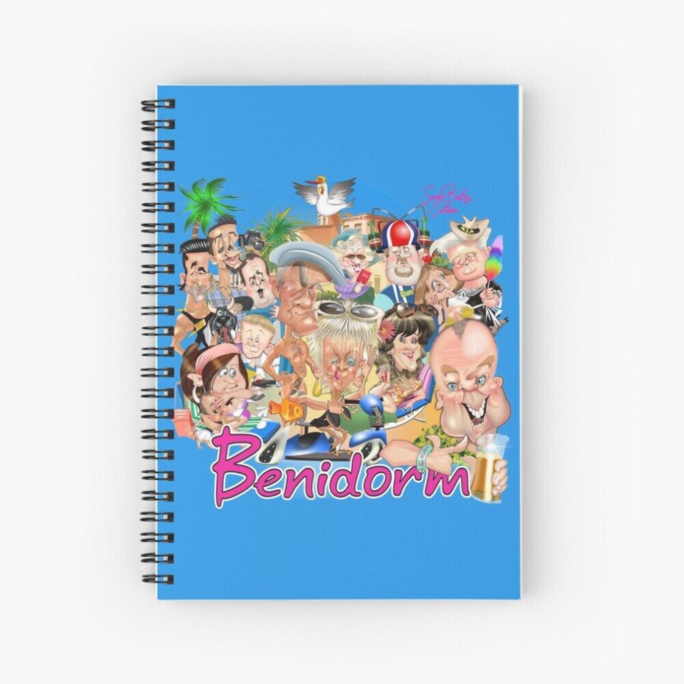 Spiral Notebook Benidorm  A5 120 Pages