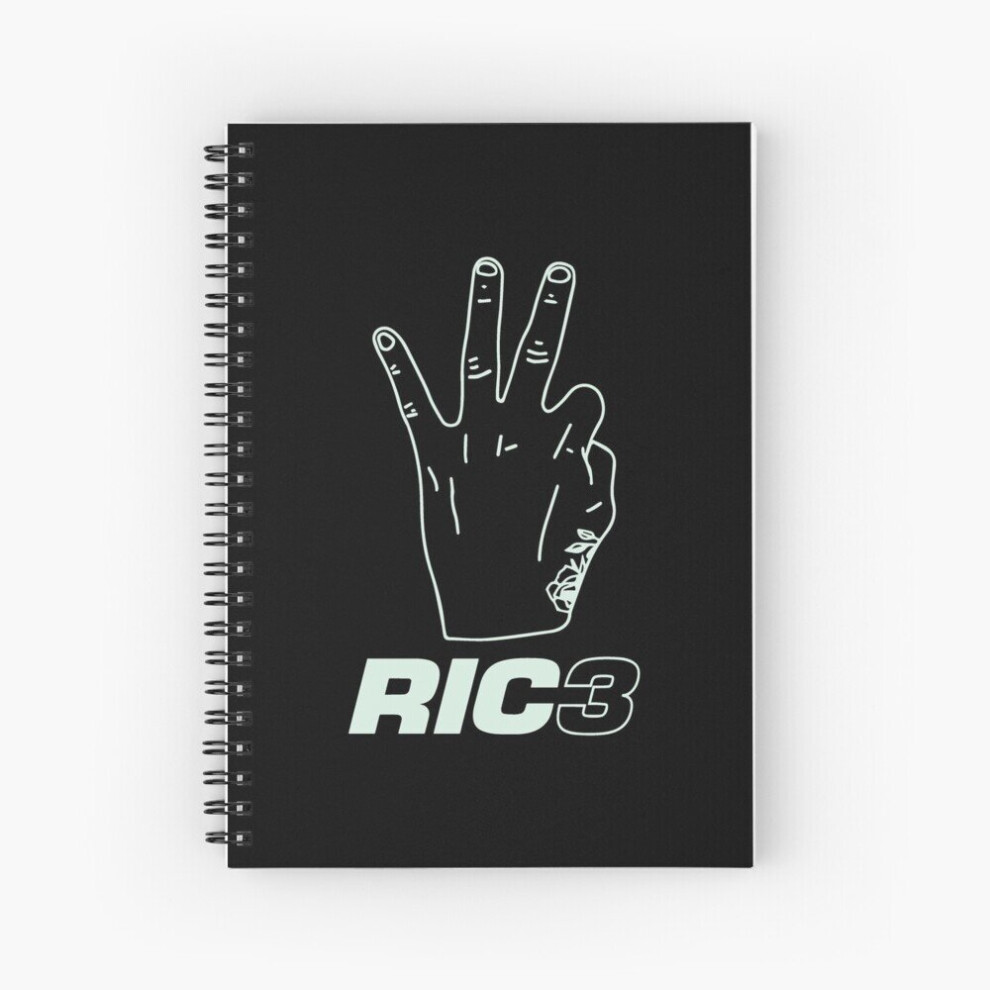 Spiral Notebook Daniel Ricciardo A5 120 Pages-image-OPC-PBVVFKS-NEW