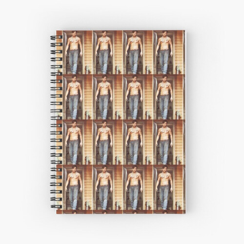 Spiral Notebook Shirtless Sebastian Stan A5 120 Pages on OnBuy