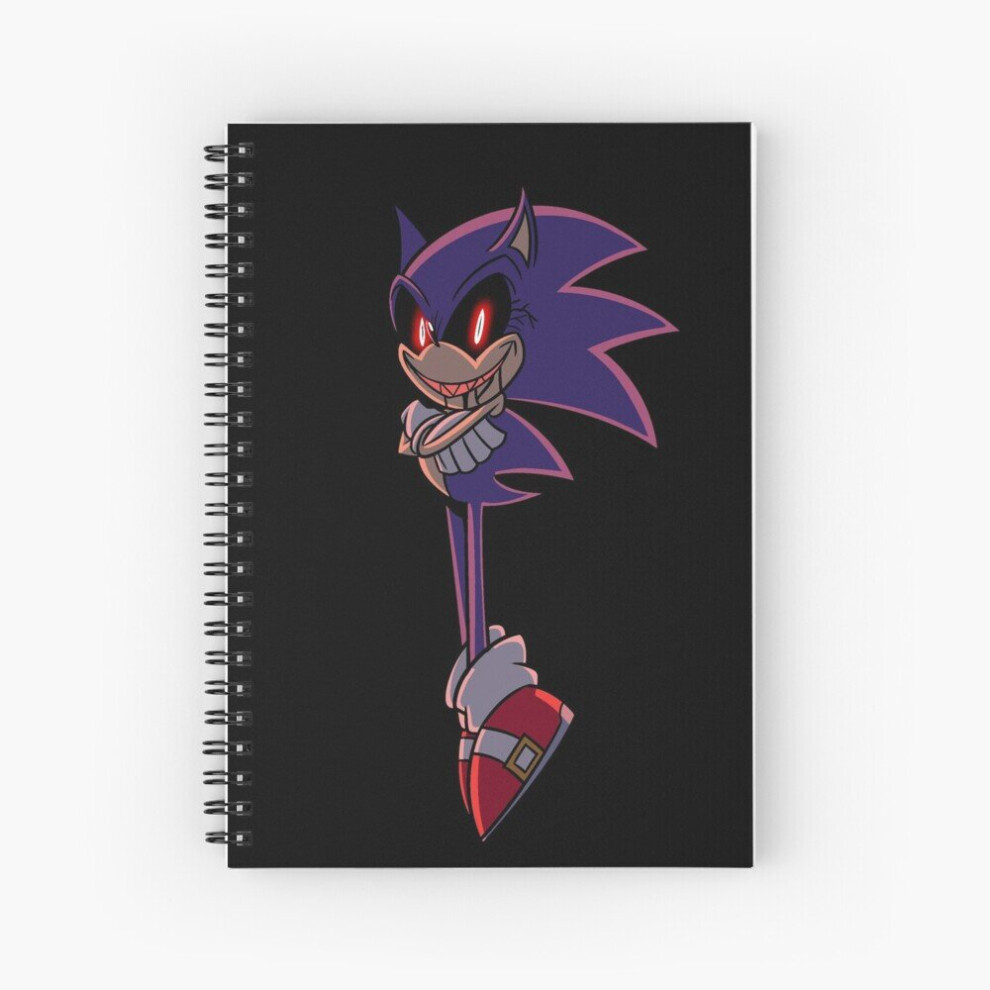 Spiral Notebook Sonic.EXE A5 120 Pages