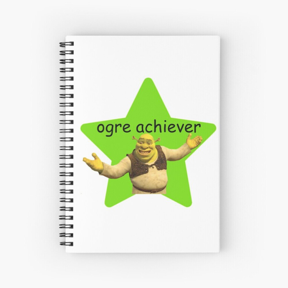 Spiral Notebook shrek pun A5 120 Pages-image-OPC-PBVVBMC-NEW