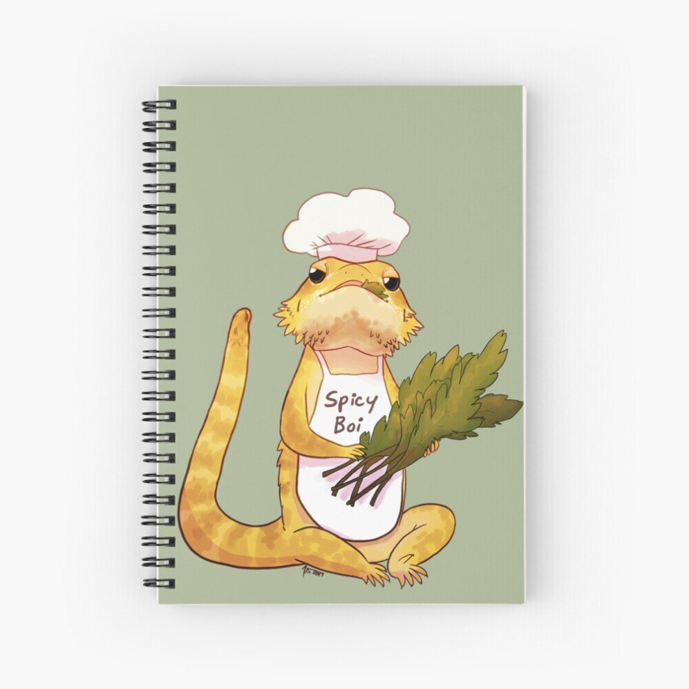 Spiral Notebook Here comes a Spicy Boy A5 120 Pages-image-OPC-PBVVFZQ-NEW