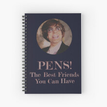 Spiral Notebook The League of Gentlemen - Pauline's Pens A5 120 Pages