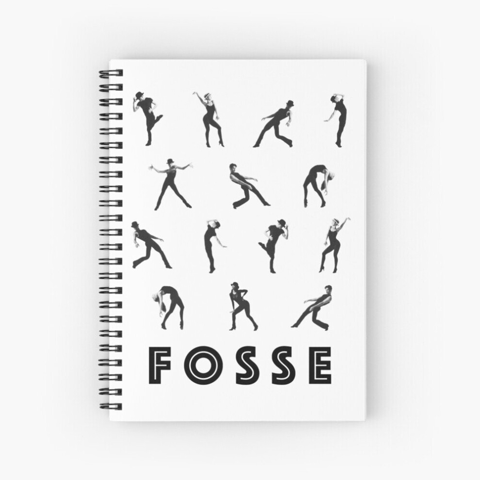 Spiral Notebook Fosse Moves A5 120 Pages-image-OPC-PBVVG8P-NEW