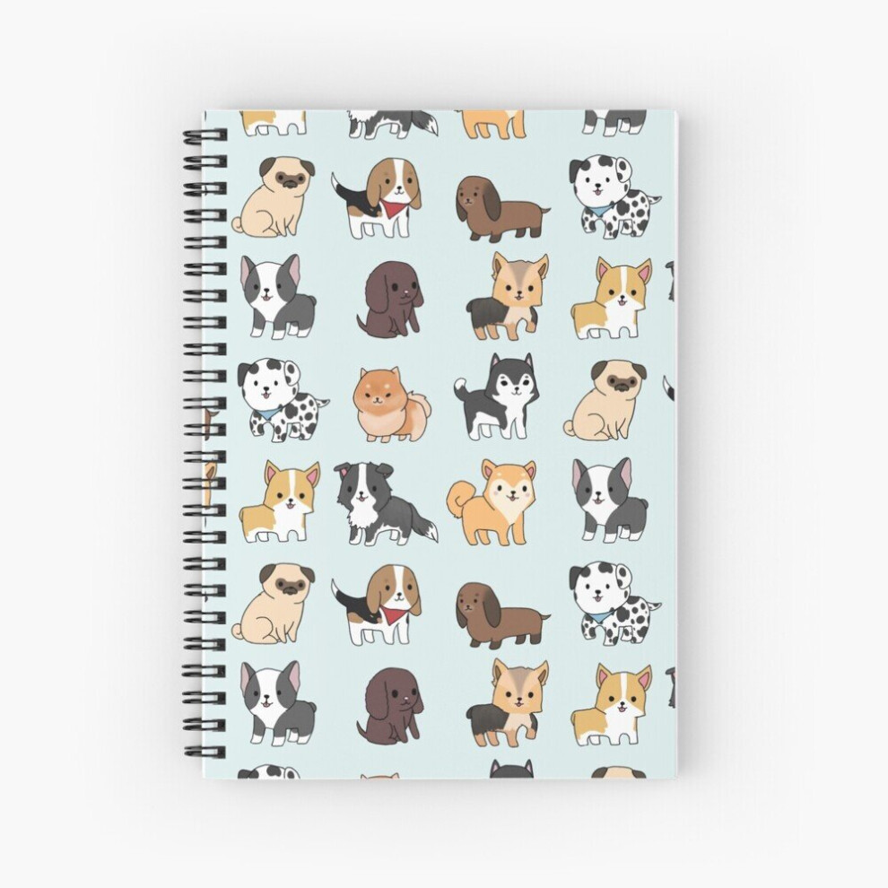 Spiral Notebook Dogs A5 120 Pages-image-OPC-PBVVG8G-NEW