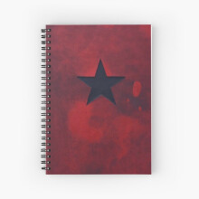 Spiral Notebook Winter Soldier Codebook – A5, 120 Pages, Ruled Lines (Blank Pages Available on Request)