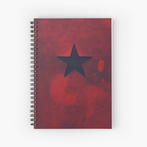 Spiral Notebook Winter Soldier Codebook – A5, 120 Pages, Ruled Lines (Blank Pages Available on Request)
