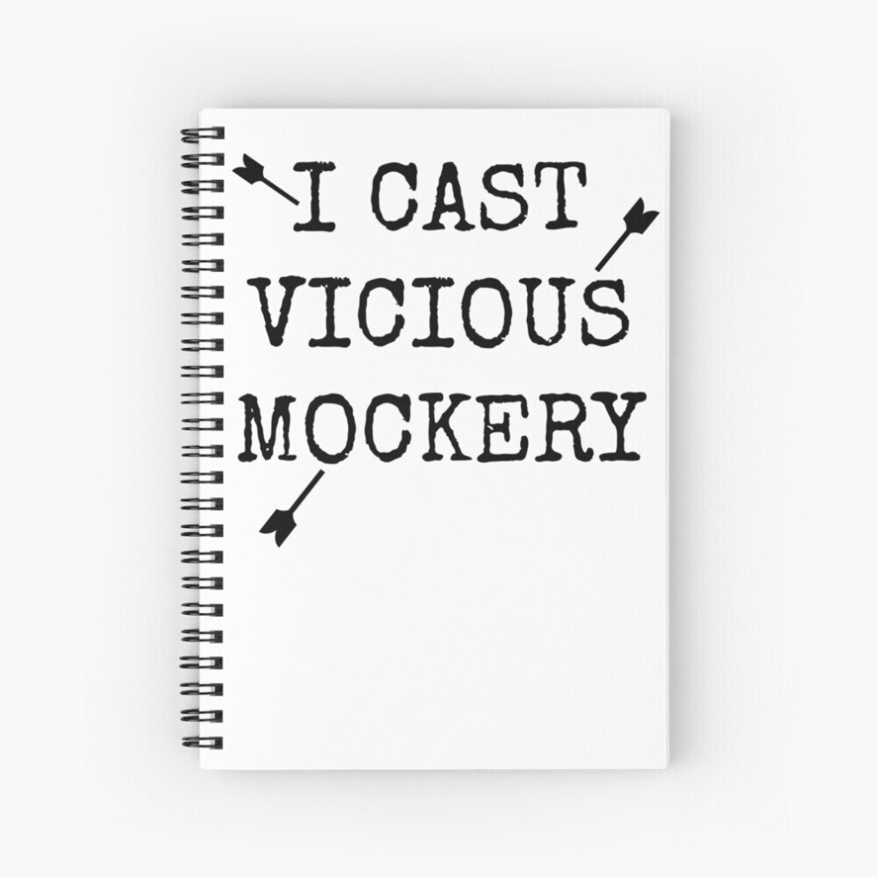 Spiral Notebook Vicious Mockery A5 120 Pages-image-OPC-PBVVGMN-NEW