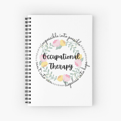 Spiral Notebook Occupational Therapy A5 120 Pages