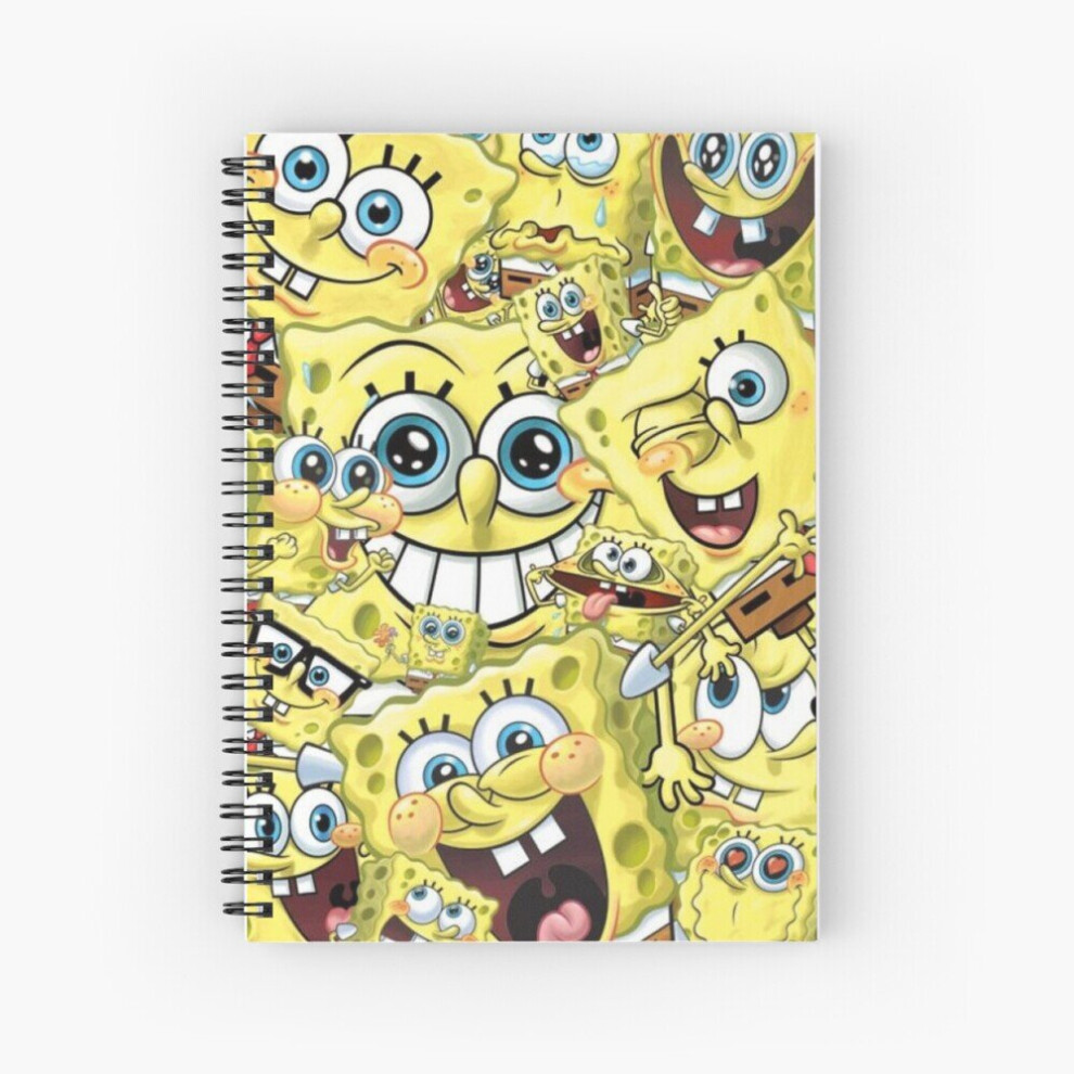 Spiral Notebook Spongebob A5 120 Pages