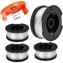 Nylon Line Spool Spare Parts Trimmer Black and Decker A6481 A6485 AF-100 (Line Length 9.1m Diameter ?1.65mm) (Black & Decker AF-100, 4 Pieces)